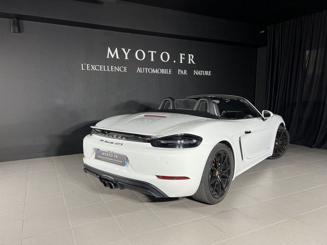 Porsche 718 BOXSTER (982) 2.5 365CH GTS PDK EURO6 Blanc de 2018