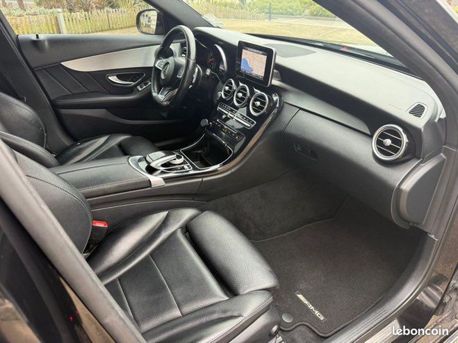 Mercedes Classe C C220 9G-Tronic PACK AMG anne 06-2017   Noir de 2017