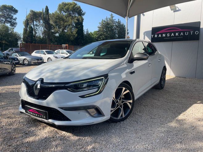 Renault Megane IV BERLINE GT 1.6TCe 205ch EDC7 4 Contro Blanc de 2018