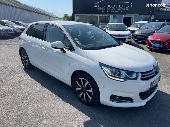 Citroen C4 1.6 hdi 120 millenium business Blanc de 2017