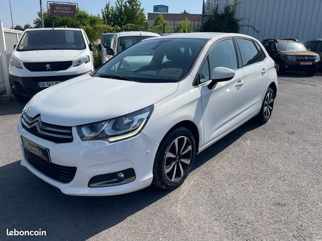 Citroen C4 1.6 hdi 120 millenium business Blanc de 2017