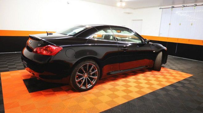 Infiniti G CABRIOLET 37 GT PREMIUM BA Noir de 2010