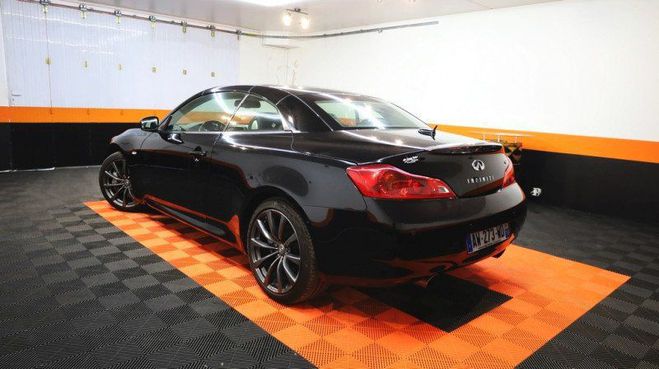 Infiniti G CABRIOLET 37 GT PREMIUM BA Noir de 2010