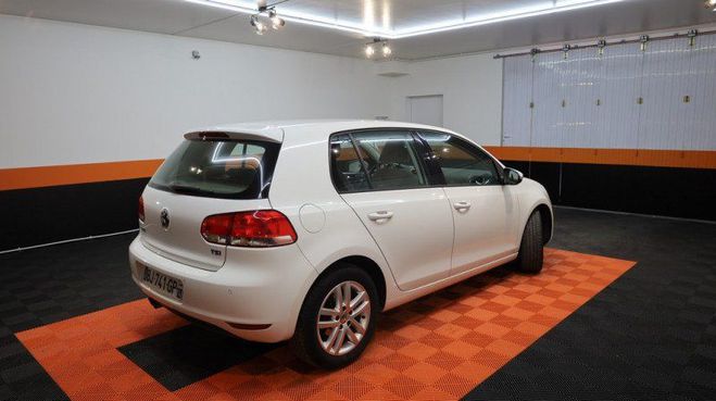 Volkswagen Golf VI 1.4 TSI 122CH CONFORTLINE 5P Blanc de 2011
