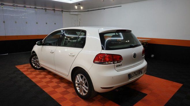 Volkswagen Golf VI 1.4 TSI 122CH CONFORTLINE 5P Blanc de 2011