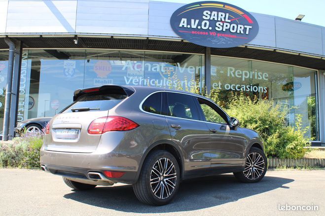 Porsche Cayenne ii 3.0 v6 d 245 platinium edition tiptro Marron de 2013