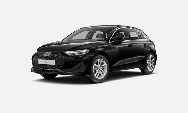 Audi A3 Sportback 35 TFSI Mild Hybrid 150 S tron Noir de 2024