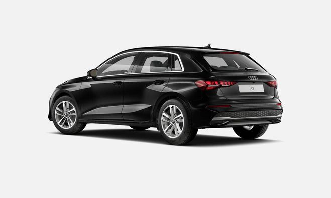 Audi A3 Sportback 35 TFSI Mild Hybrid 150 S tron Noir de 2024