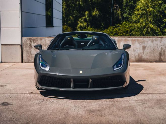 Ferrari 488 Spider Grigio Scuro Carbon Lift Gris de 