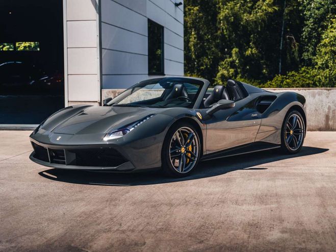 Ferrari 488 Spider Grigio Scuro Carbon Lift Gris de 