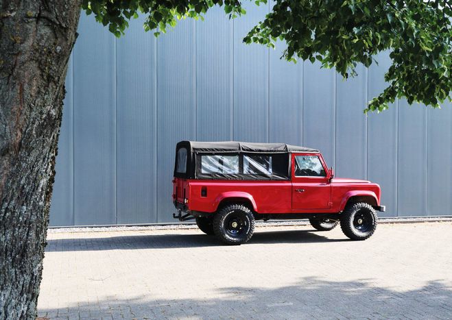 Land rover Defender 110 3,5L V8 138 HP Rouge de 1989