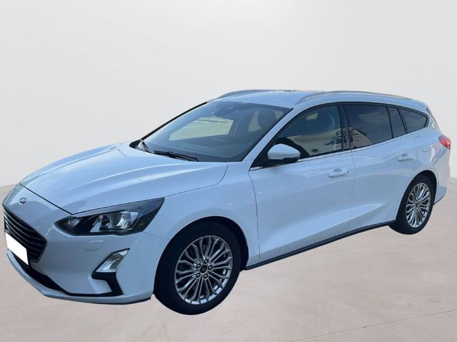 Ford Focus SW SW 1.0 EcoBoost 125 Titanium BVA8 Blanc de 2019