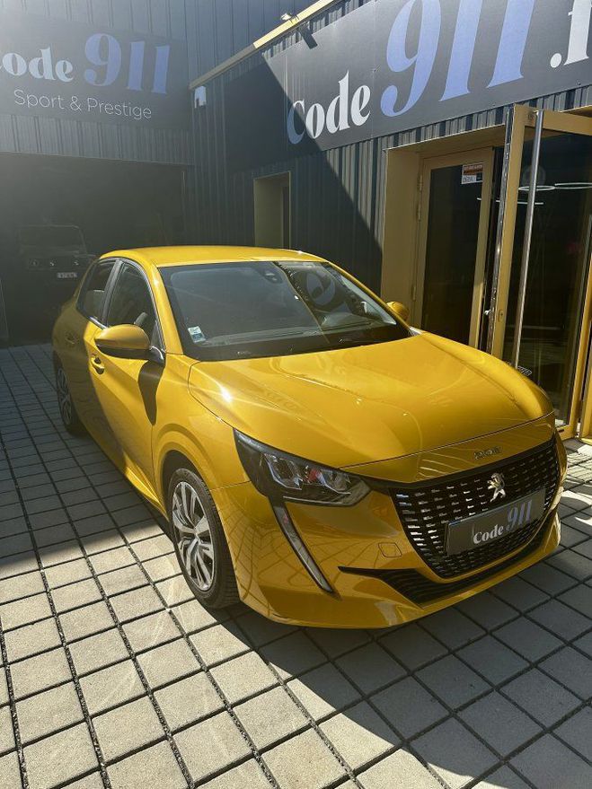 Peugeot 208 BUSINESS PureTech 75 S&S BVM5 Active Jaune Clair de 2020