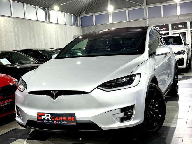 Tesla Model X P100D Dual Motor Long Range 6 Plcs 1e Ma Gris Mtallis de 