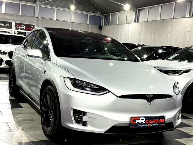 Tesla Model X P100D Dual Motor Long Range 6 Plcs 1e Ma Gris Mtallis de 