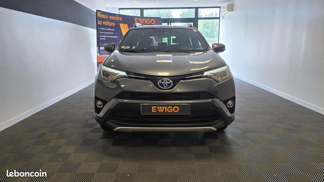 Toyota RAV 4 2.5 197H 155 HYBRID FULL-HYBRID DESIGN 4 Gris de 2016