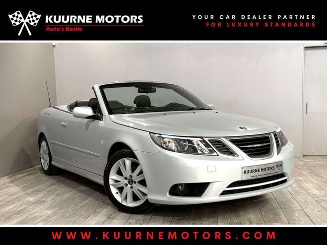 Saab 9 3 1.8T Cabrio Vector Alu17-Leder-Airco Argent Mtallis de 