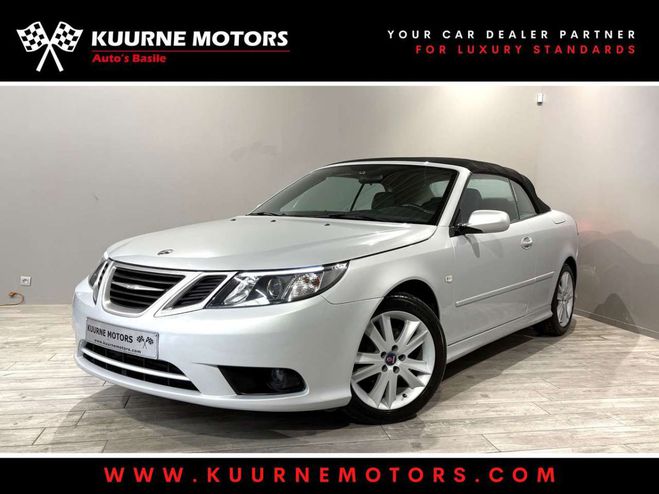 Saab 9 3 1.8T Cabrio Vector Alu17-Leder-Airco Argent Mtallis de 
