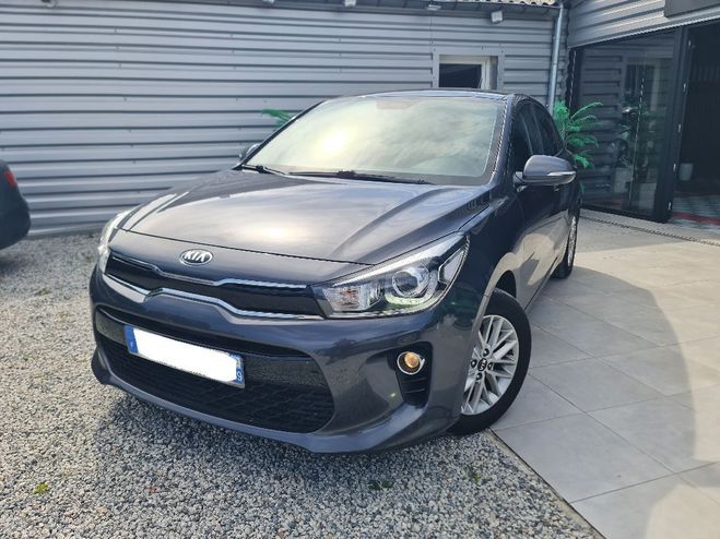 Kia Rio 1.2L 84 ch ISG Active* REPRISE POSSIBLE  Gris Fonc de 2018