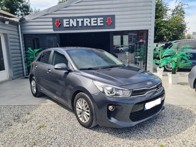 Kia Rio 1.2L 84 ch ISG Active* REPRISE POSSIBLE  Gris Fonc de 2018
