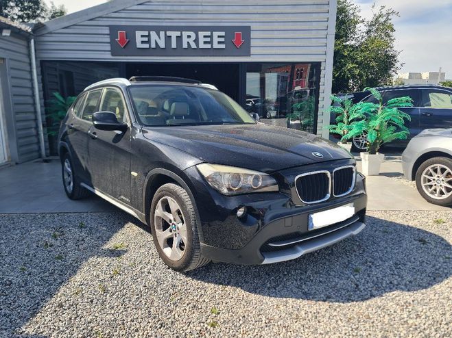 BMW X1 E84 sDrive 18d 2.0L D 143 ch Luxe * REPR Noir de 2010