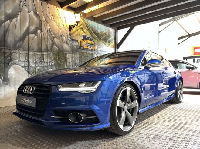 Audi S7 SPORTBACK 4.0 TFSI 450 CV QUATTRO S-TRON Bleu de 2017