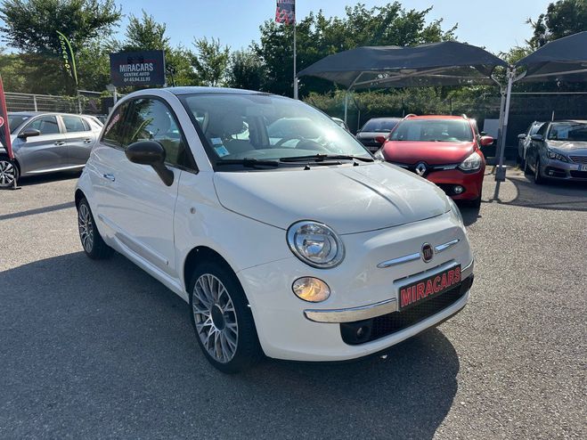 Fiat 500 1.2 69 ch Lounge CLIM BLANC de 2015