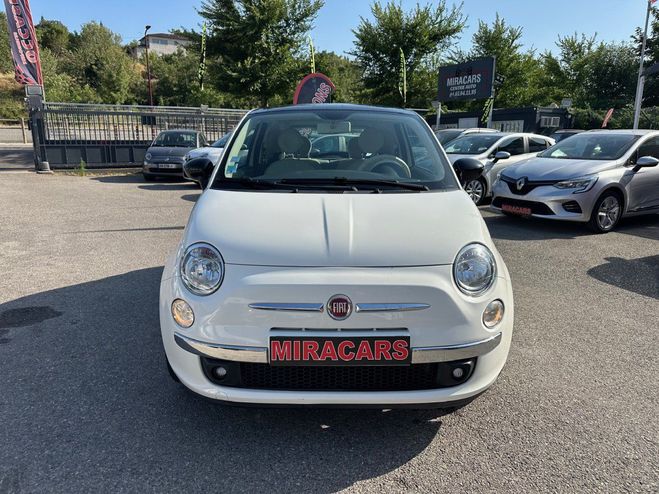 Fiat 500 1.2 69 ch Lounge CLIM BLANC de 2015