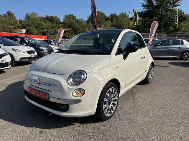 Fiat 500 1.2 69 ch Lounge CLIM BLANC de 2015