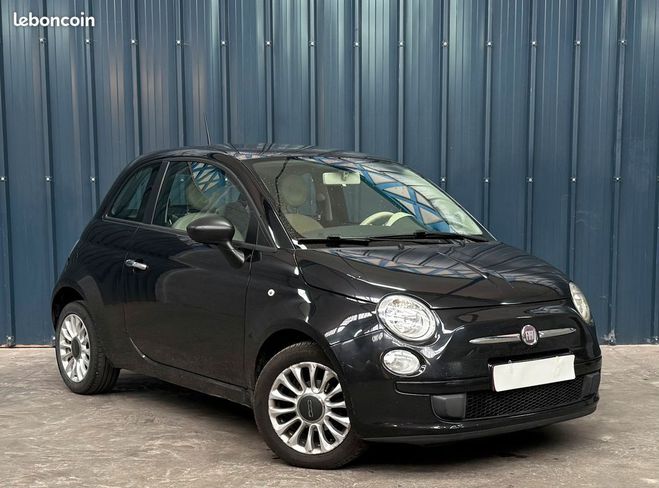 Fiat 500 Lounge Dualogic 1.0 70 ch Garantie 12 mo Bleu de 2013