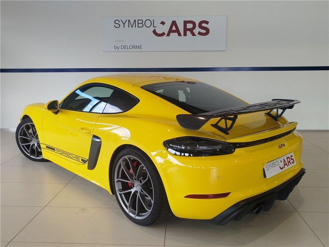 Porsche 718 CLUBSPORT Cayman 4.0i GT4 420 ch Jaune, Autre de 2020