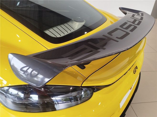 Porsche 718 CLUBSPORT Cayman 4.0i GT4 420 ch Jaune, Autre de 2020
