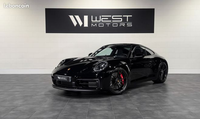 Porsche 911 992 Carrera 4 GTS 3.0 480 ? Immat France Noir de 2022