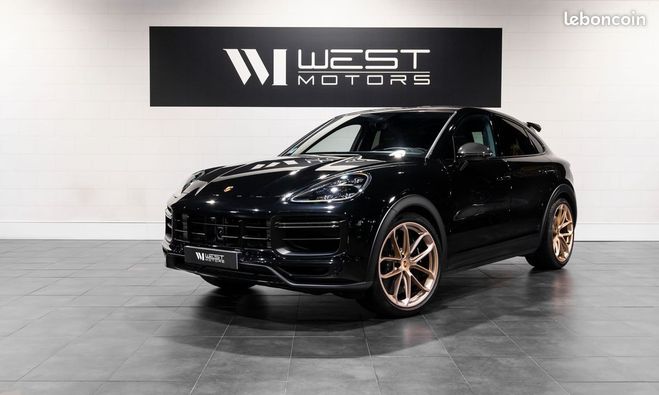 Porsche Cayenne Turbo GT V8 640 ? 1MAIN FRANAIS PCCB C Noir de 2023