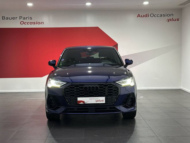 Audi Q3 Sportback 45 TFSIe 245 ch S tronic 6 S l BLEU de 2021