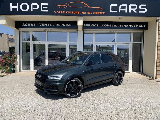 Audi Q3 35 TDI 150CH S TRONIC 7 COMPETITION Vert de 2017
