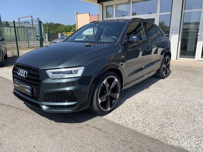Audi Q3 35 TDI 150CH S TRONIC 7 COMPETITION Vert de 2017