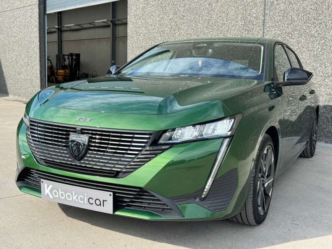 Peugeot 308 1.2 Allure-- CARPLAY--GPS-CAMERA-GARANTI Vert Mtallis de 