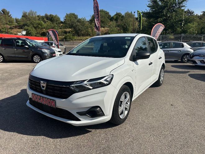 Dacia Sandero SCe CLIM 13 000KM BLANC de 2022