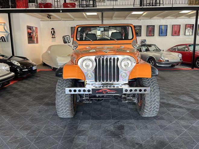 Jeep CJ5 Golden Eagle Tribute Heavy Duty Orange Mtallis de 1980
