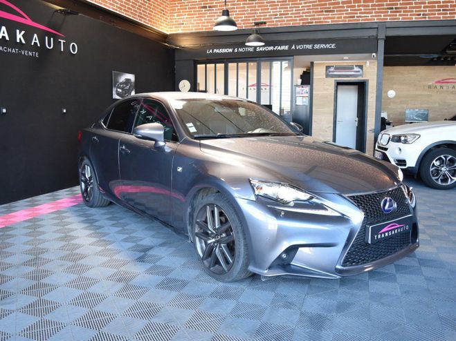 Lexus IS 300H 2.5 16V 223 Hybride E-CVT F SPORT Gris Gris Mercure de 2013