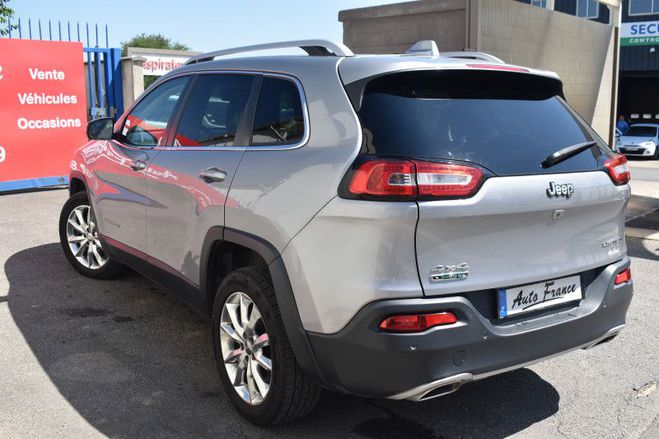 Jeep Cherokee 2.2 MULTIJET 200CH LIMITED ACTIVE DRIVE  GRIS F de 2016