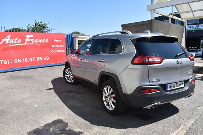 Jeep Cherokee 2.2 MULTIJET 200CH LIMITED ACTIVE DRIVE  GRIS F de 2016