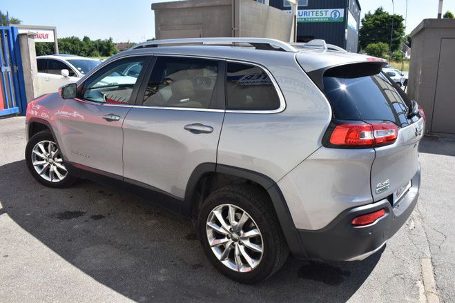 Jeep Cherokee 2.2 MULTIJET 200CH LIMITED ACTIVE DRIVE  GRIS F de 2016