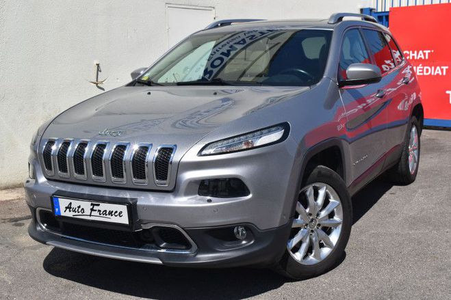 Jeep Cherokee 2.2 MULTIJET 200CH LIMITED ACTIVE DRIVE  GRIS F de 2016