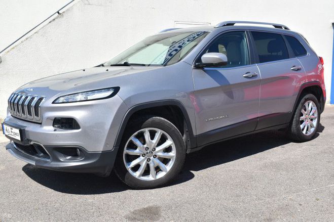 Jeep Cherokee 2.2 MULTIJET 200CH LIMITED ACTIVE DRIVE  GRIS F de 2016