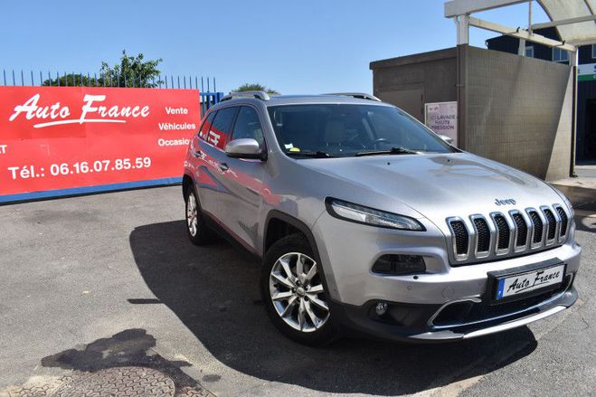 Jeep Cherokee 2.2 MULTIJET 200CH LIMITED ACTIVE DRIVE  GRIS F de 2016