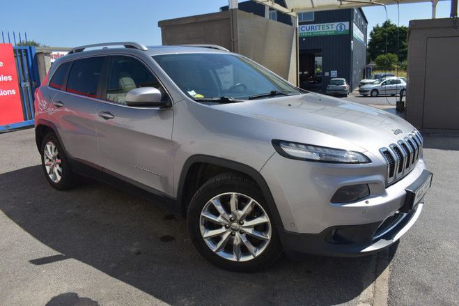 Jeep Cherokee 2.2 MULTIJET 200CH LIMITED ACTIVE DRIVE  GRIS F de 2016