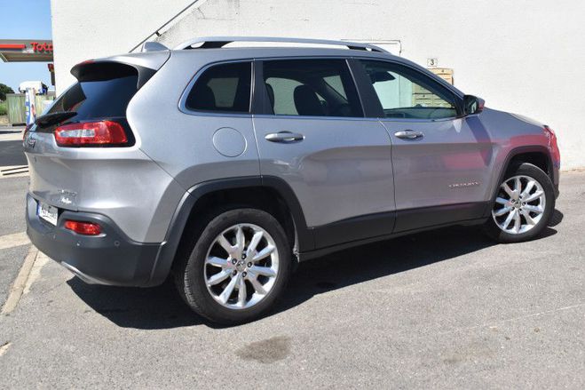 Jeep Cherokee 2.2 MULTIJET 200CH LIMITED ACTIVE DRIVE  GRIS F de 2016
