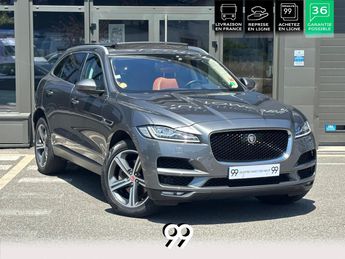  Voir détails -Jaguar F Pace F.PACE 3.0 D V6 - 300 - BVA - Stop/Start à Andrzieux-Bouthon (42)
